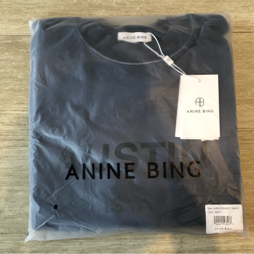 Anine Bing Jaci Sweatshirt - Picture 3 of 6